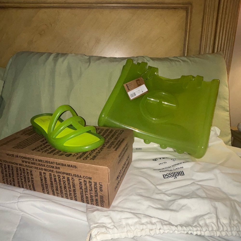 Telfar Green Tote Bag - Picture 2 of 5